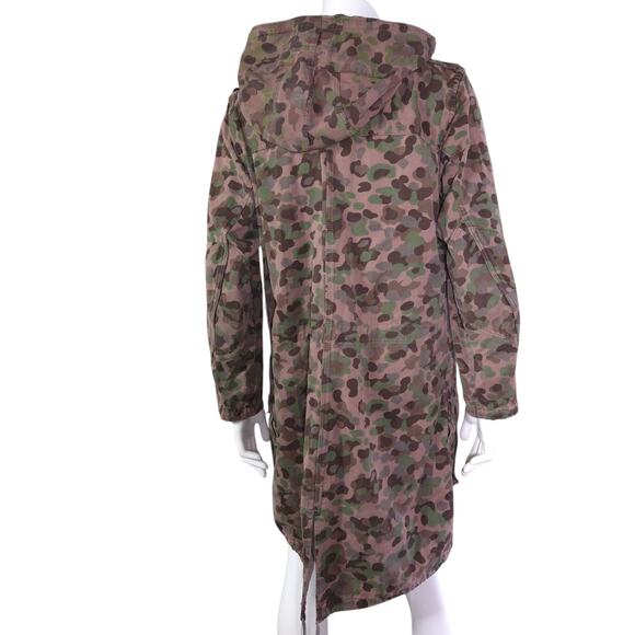 Soviet Union Camo Coat 96-100 / 3-4 Hood Slit Back Military Uniform - Picture 8 of 16